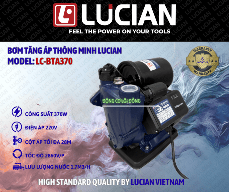 BƠM TĂNG ÁP LUCIAN LC-BTA370