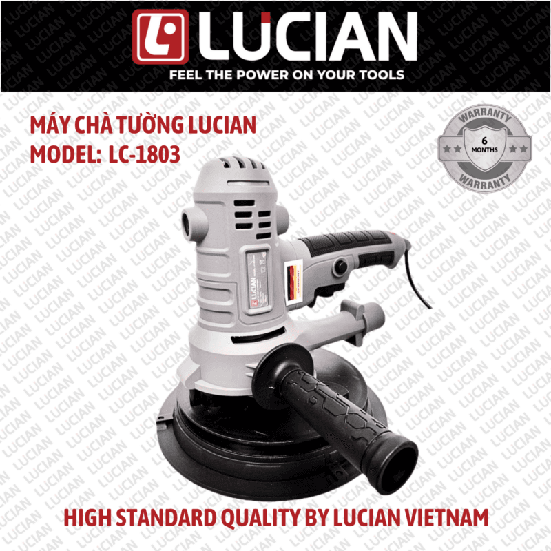 MÁY CHÀ TƯỜNG CẦM TAY LUCIAN LC-1803