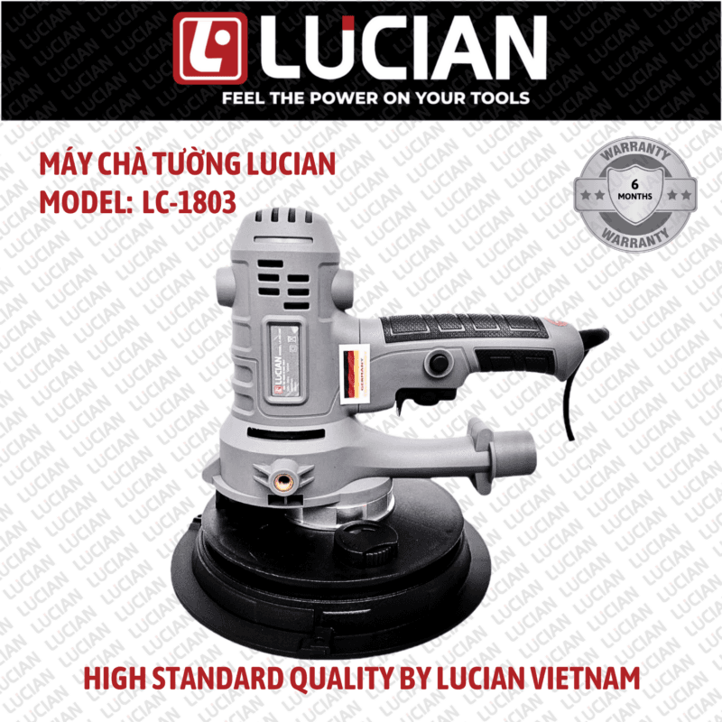 MÁY CHÀ TƯỜNG CẦM TAY LUCIAN LC-1803