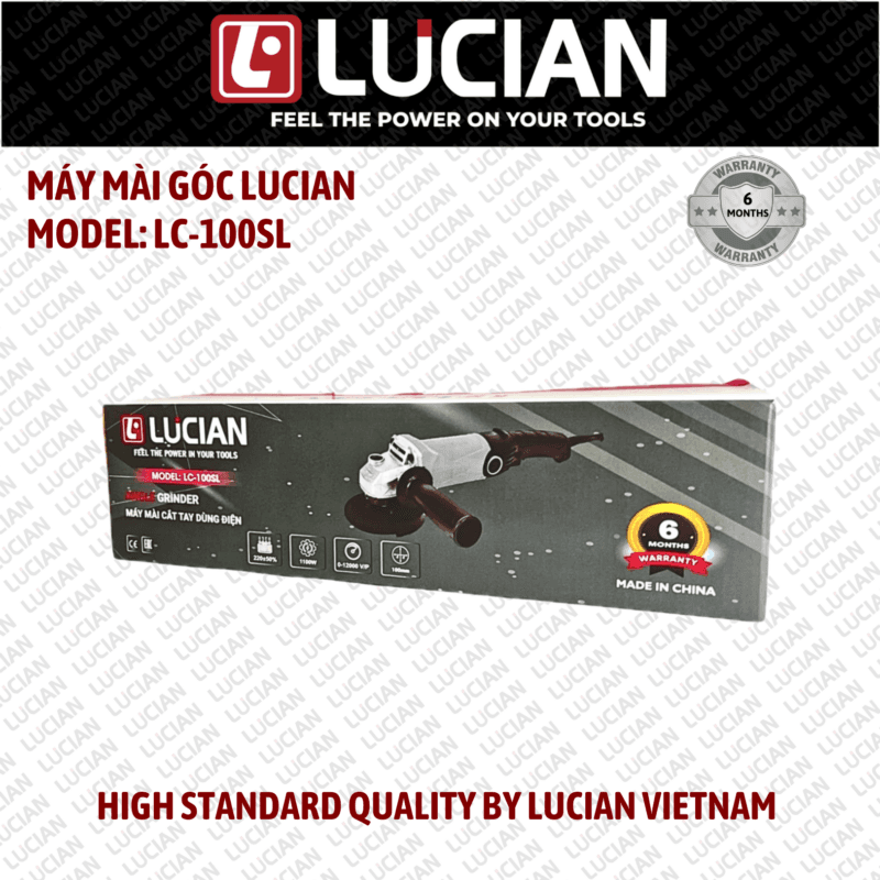 MÁY MÀI GÓC  LUCIAN LC-100SL.