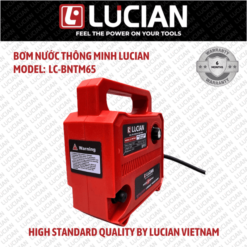 MÁY BƠM NƯỚC THÔNG MINH LUCIAN LC-BNTM65