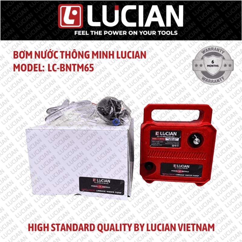 MÁY BƠM NƯỚC THÔNG MINH LUCIAN LC-BNTM65