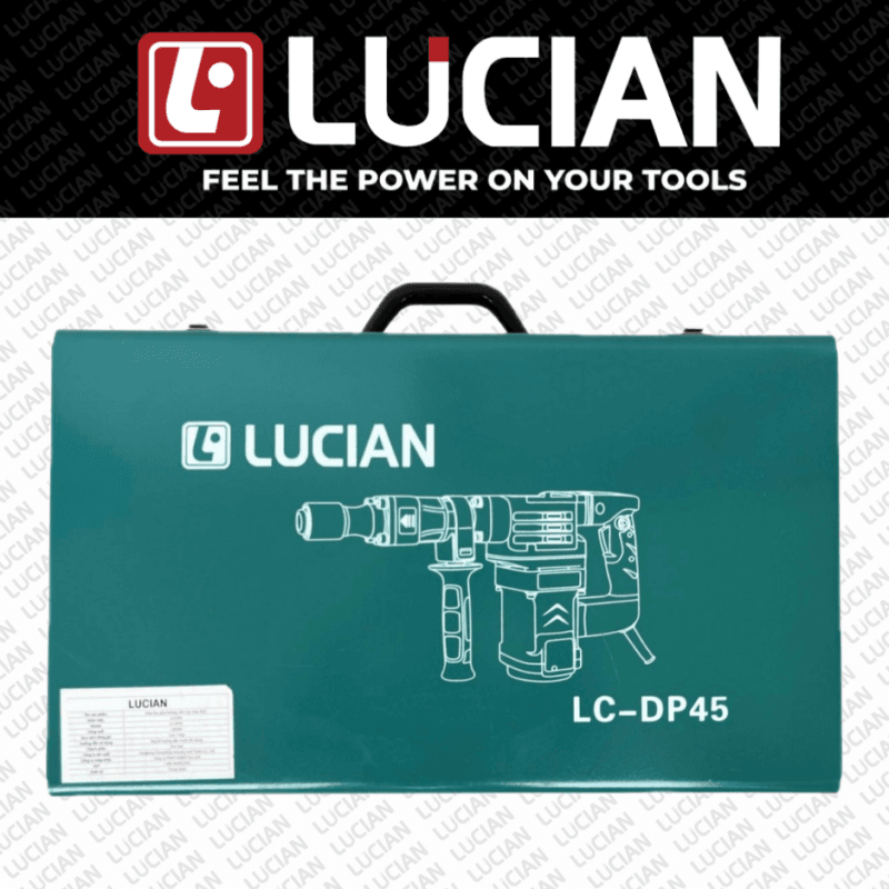 MÁY ĐỤC BÊ TÔNG CỠ TRUNG LUCIAN LC-DP45