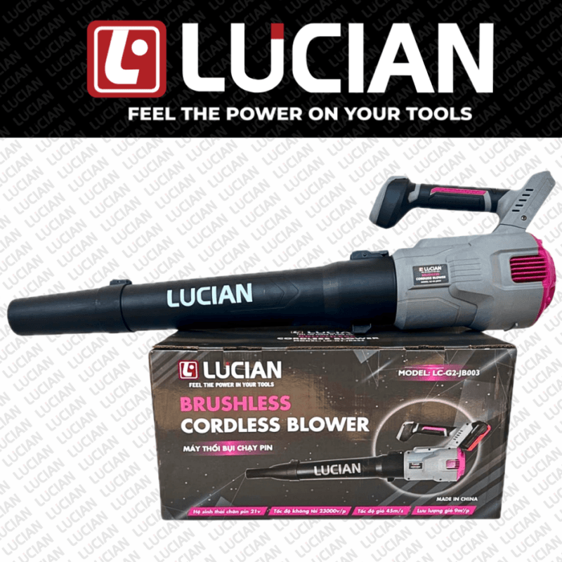 MÁY THỔI LÁ DÙNG PIN LUCIAN LC-G2-JB003