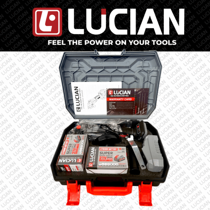 MÁY MÀI PIN KHÔNG CHỔI THAN LUCIAN LC-MP100-11K