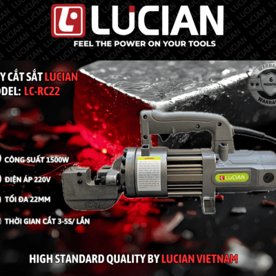 MÁY CẮT SẮT THỦY LỰC LUCIAN LC-RC22
