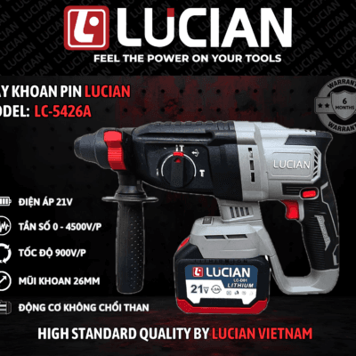 MÁY KHOAN PIN 26MM LUCIAN LC-5426A