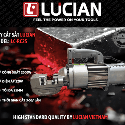 MÁY CẮT SẮT THỦY LỰC LUCIAN LC-RC25