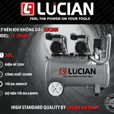 NÉN KHÍ KHÔNG DẦU LUCIAN LC-1050C