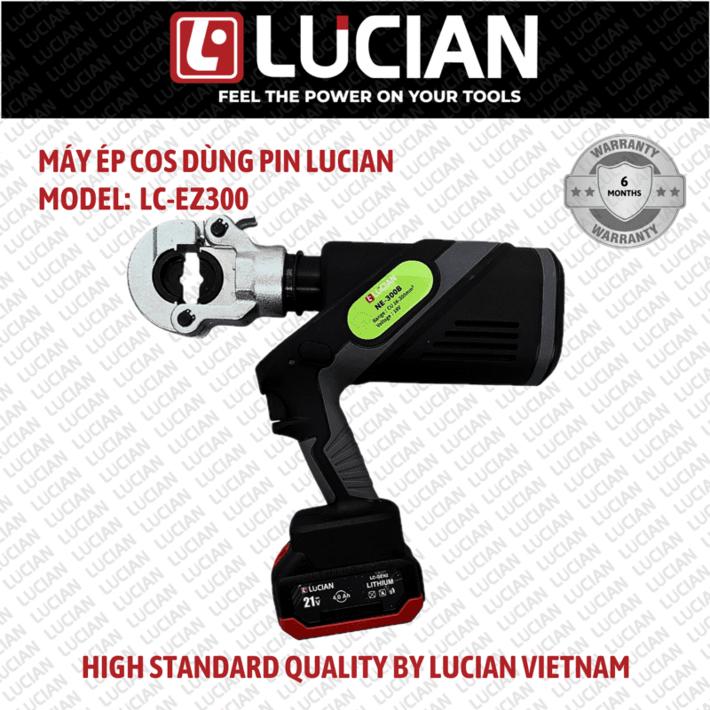 MÁY ÉP COS DÙNG PIN LUCIAN LC-EZ300