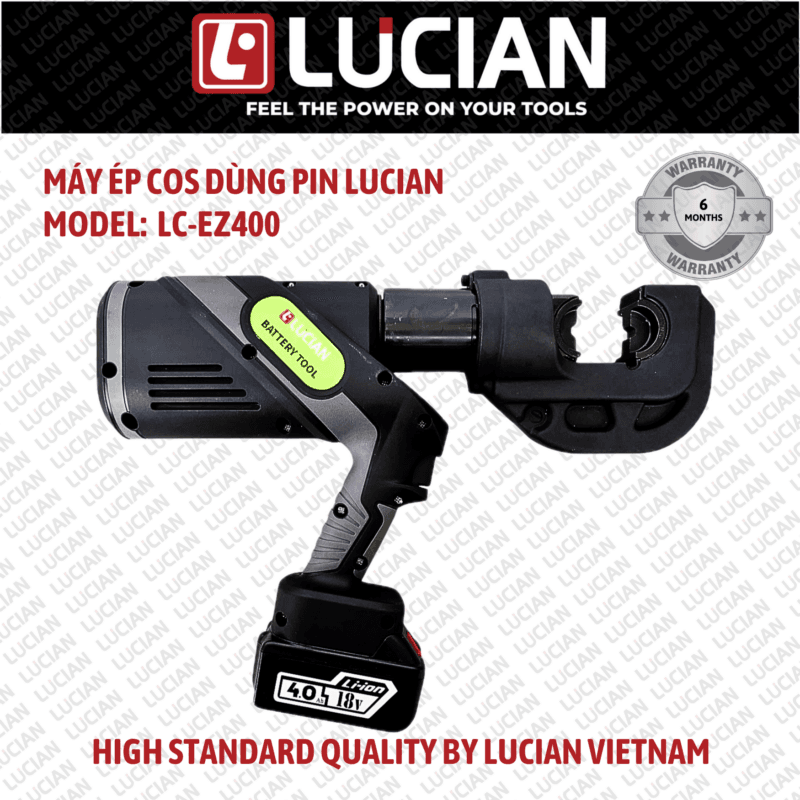 MÁY ÉP COS DÙNG PIN LUCIAN LC-EZ400