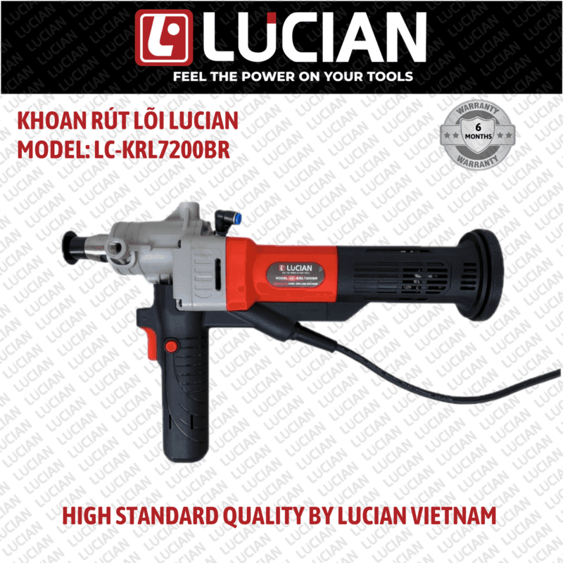 KHOAN RÚT LÕI KHÔNG CHỔI THAN LUCIAN LC-KRL7200BR