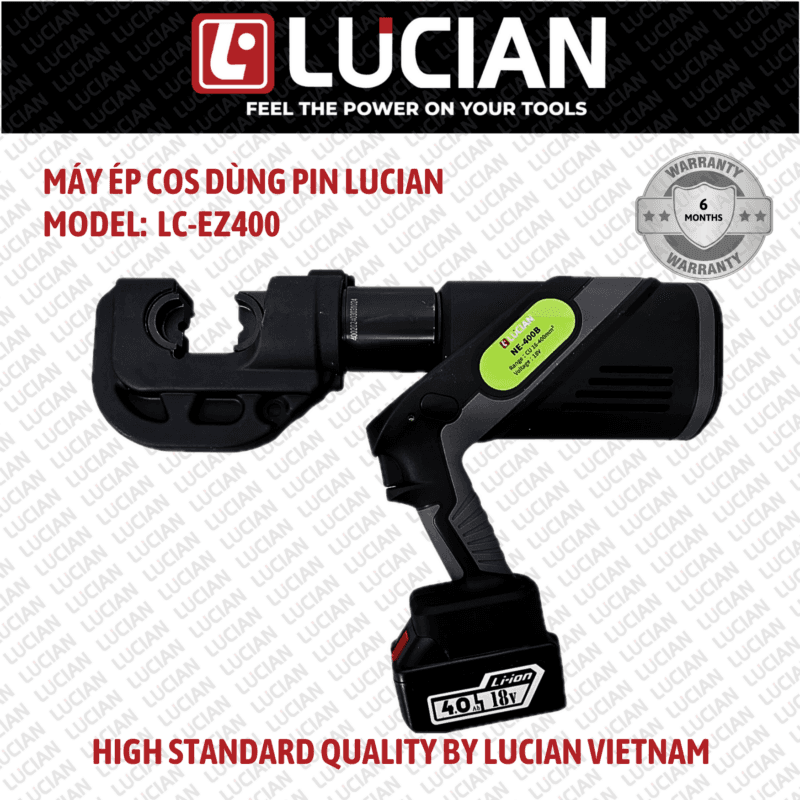 MÁY ÉP COS DÙNG PIN LUCIAN LC-EZ400