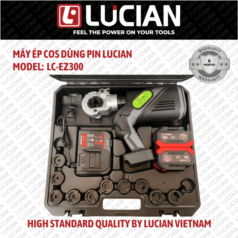 MÁY ÉP COS DÙNG PIN LUCIAN LC-EZ300