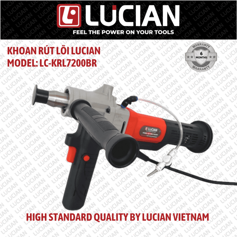 KHOAN RÚT LÕI KHÔNG CHỔI THAN LUCIAN LC-KRL7200BR