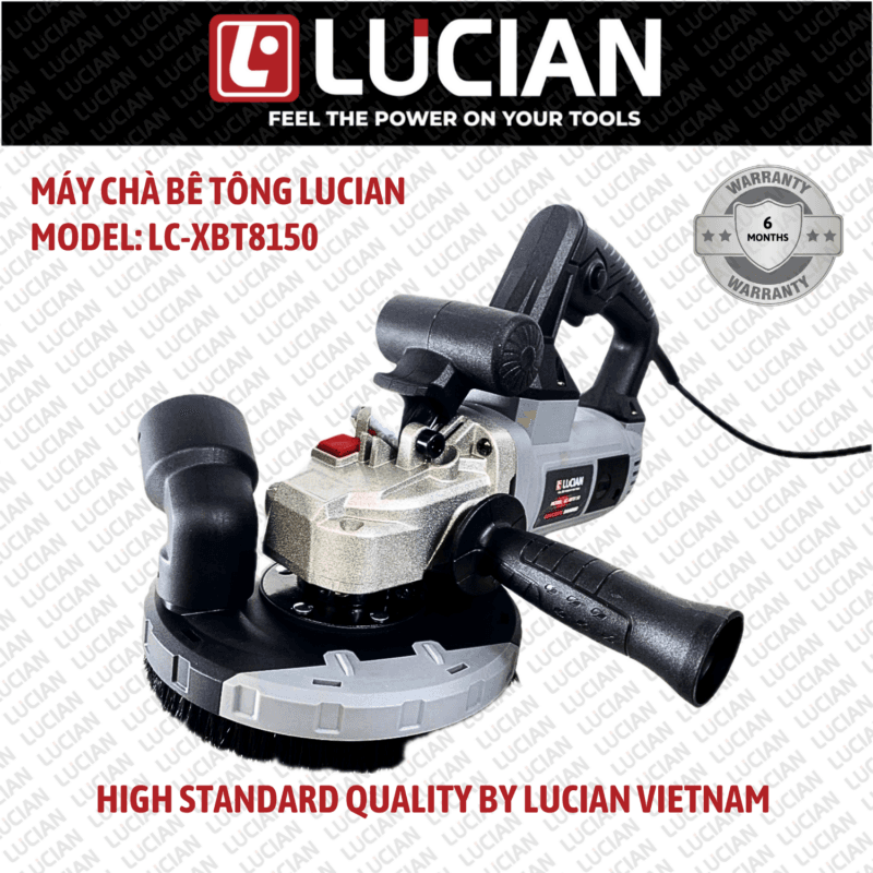 MÁY CHÀ BÊ TÔNG LUCIAN LC-XBT8150