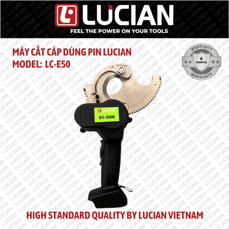 MÁY CẮT CÁP DÙNG PIN LUCIAN LC-EC50