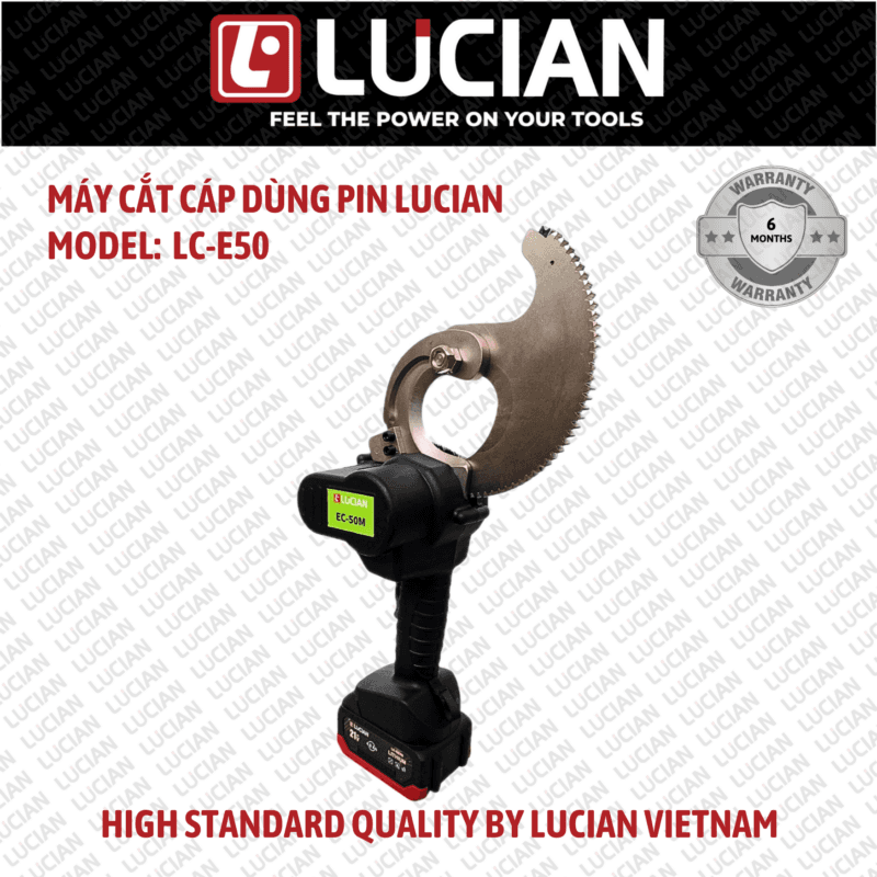 MÁY CẮT CÁP DÙNG PIN LUCIAN LC-EC50