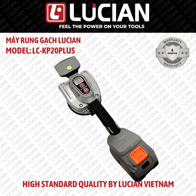 MÁY RUNG GẠCH LUCIAN LC-KP20PLUS