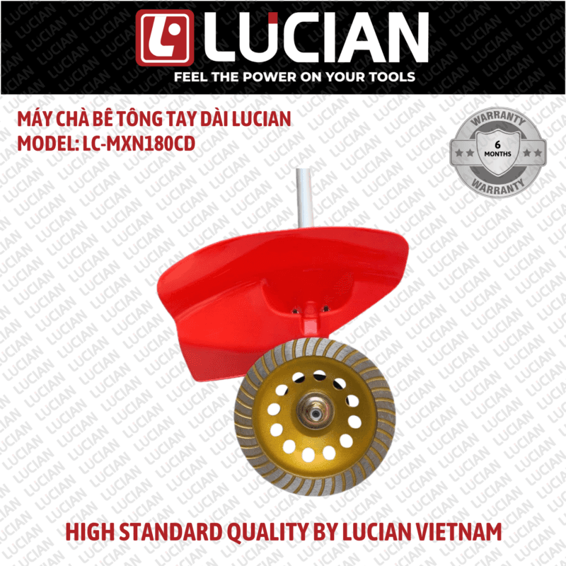 MÁY CHÀ BÊ TÔNG CÁN DÀI LUCIAN LC-MXN180CD