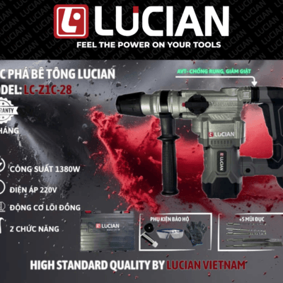 MÁY ĐỤC BÊ TÔNG LUCIAN LC-Z1C-28