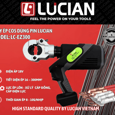 MÁY ÉP COS DÙNG PIN LUCIAN LC-EZ300