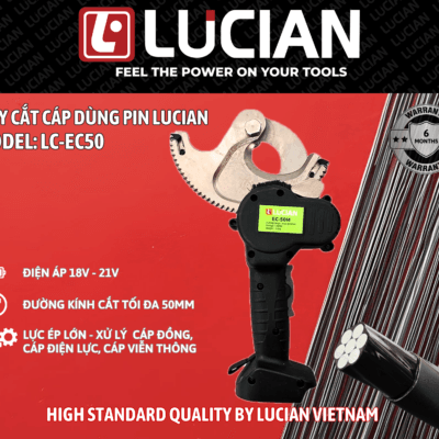 MÁY CẮT CÁP DÙNG PIN LUCIAN LC-EC50