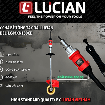 MÁY CHÀ BÊ TÔNG CÁN DÀI LUCIAN LC-MXN180CD