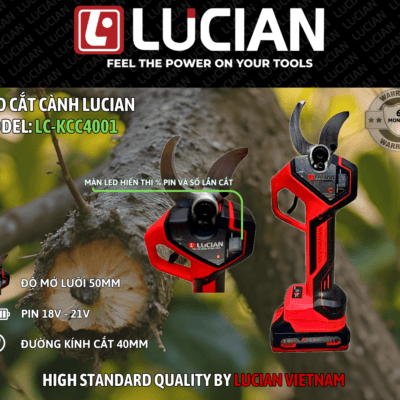 KÉO CẮT CÀNH DÙNG PIN LUCIAN LC-KCC4001