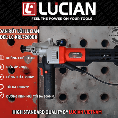 KHOAN RÚT LÕI KHÔNG CHỔI THAN LUCIAN LC-KRL7200BR