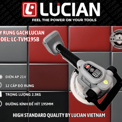 MÁY RUNG GẠCH LUCIAN LC-TVM195B